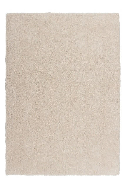 PREPROGA Z VISOKIM FLOROM Velvet  160/230 cm  taftano  bež  - bež, Konvencionalno, tekstil (160/230cm)
