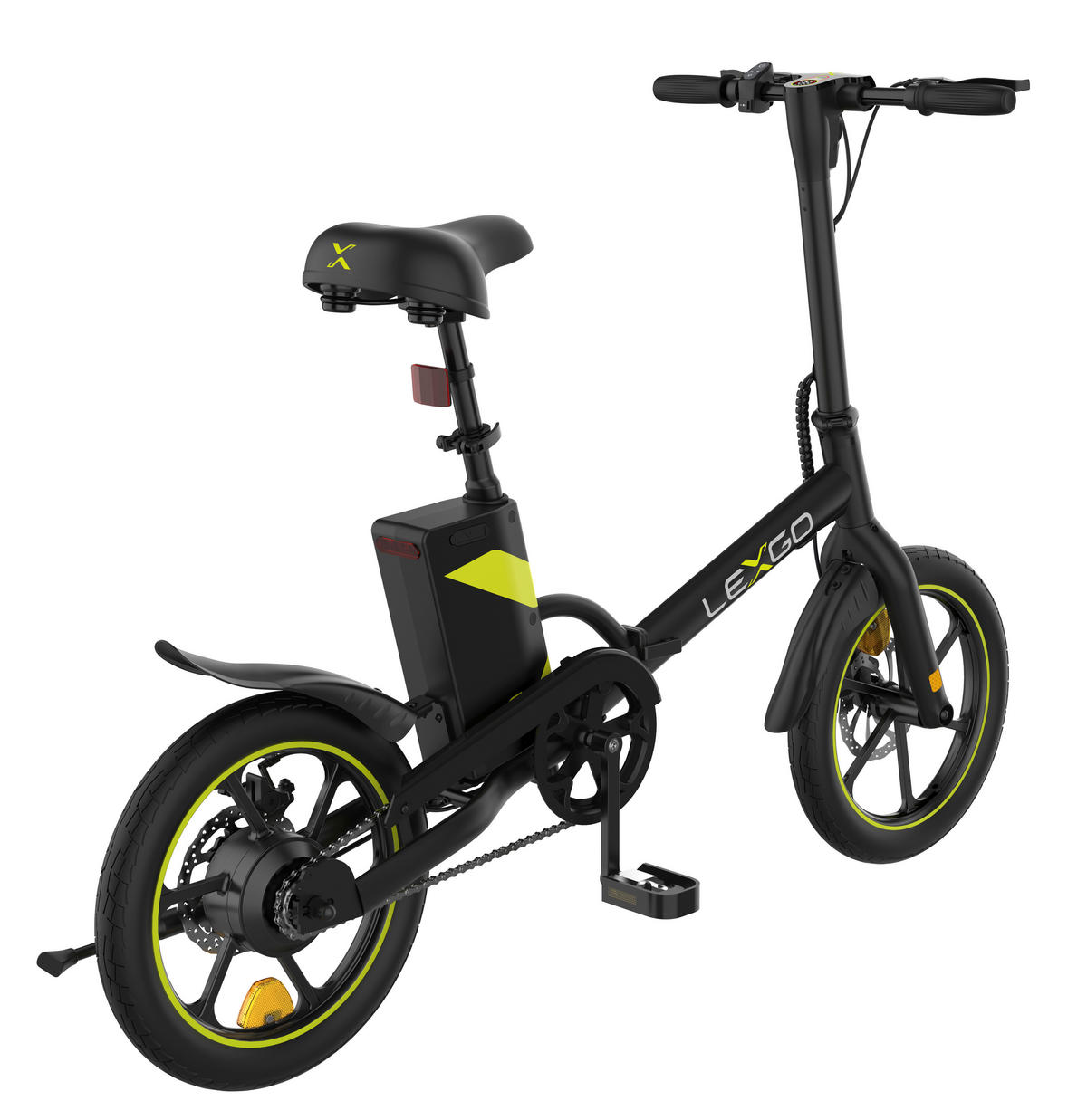 ELEKTROFAHRRAD MINE LEXGO EMICRO 10 14 Zoll  - Schwarz, KONVENTIONELL, Metall (117/56/102cm)