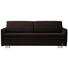 SCHLAFSOFA in Textil Dunkelbraun - Dunkelbraun, KONVENTIONELL, Textil/Metall (216/84/92cm) - Sedda SCHLAFSOFA in Textil Dunkelbraun - Dunkelbraun, KONVENTIONELL, Textil/Metall (216/84/92cm) - Sedda