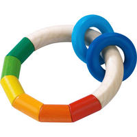 GREIFLING Kringelringel  - Buchefarben/Multicolor, Basics, Holz/Kunststoff (9,5cm) - Haba