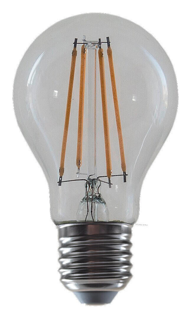 LED-SIJALKA S SVETILNO NITKO   //// - prozorno, Basics, steklo (6/10.8cm)