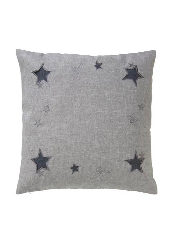 ZIERKISSEN  48/48 cm   - Hellgrau, Basics, Textil (48/48cm) - X-Mas
