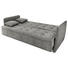 SCHLAFSOFA in Textil, Holzwerkstoff Schlammfarben - Schlammfarben/Silberfarben, MODERN, Holzwerkstoff/Kunststoff (216/95/95cm) - Carryhome SCHLAFSOFA in Textil, Holzwerkstoff Schlammfarben - Schlammfarben/Silberfarben, MODERN, Holzwerkstoff/Kunststoff (216/95/95cm) - Carryhome