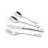 BESTECKSET 4-teilig Edelstahl - Basics, Metall (21/15/2,7cm) - JUSTINUS