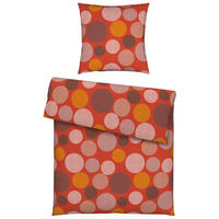 BETTWÄSCHE 135/200 cm  - Orange, Textil (135/200cm) - Novel