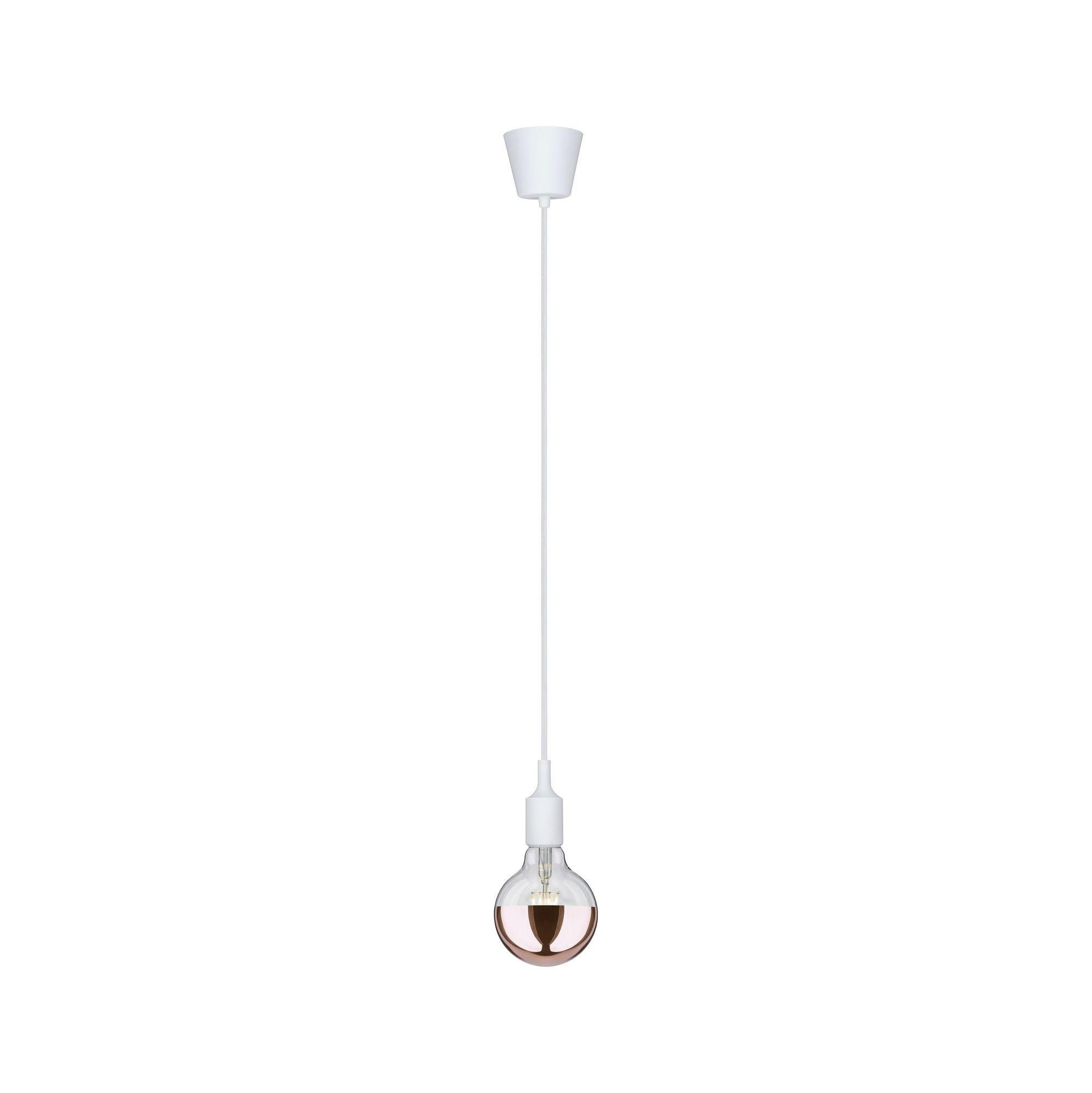 HÄNGELEUCHTE 9,2/200,0 cm   - Weiß, Basics, Kunststoff (9,2/200,0cm) - Paulmann