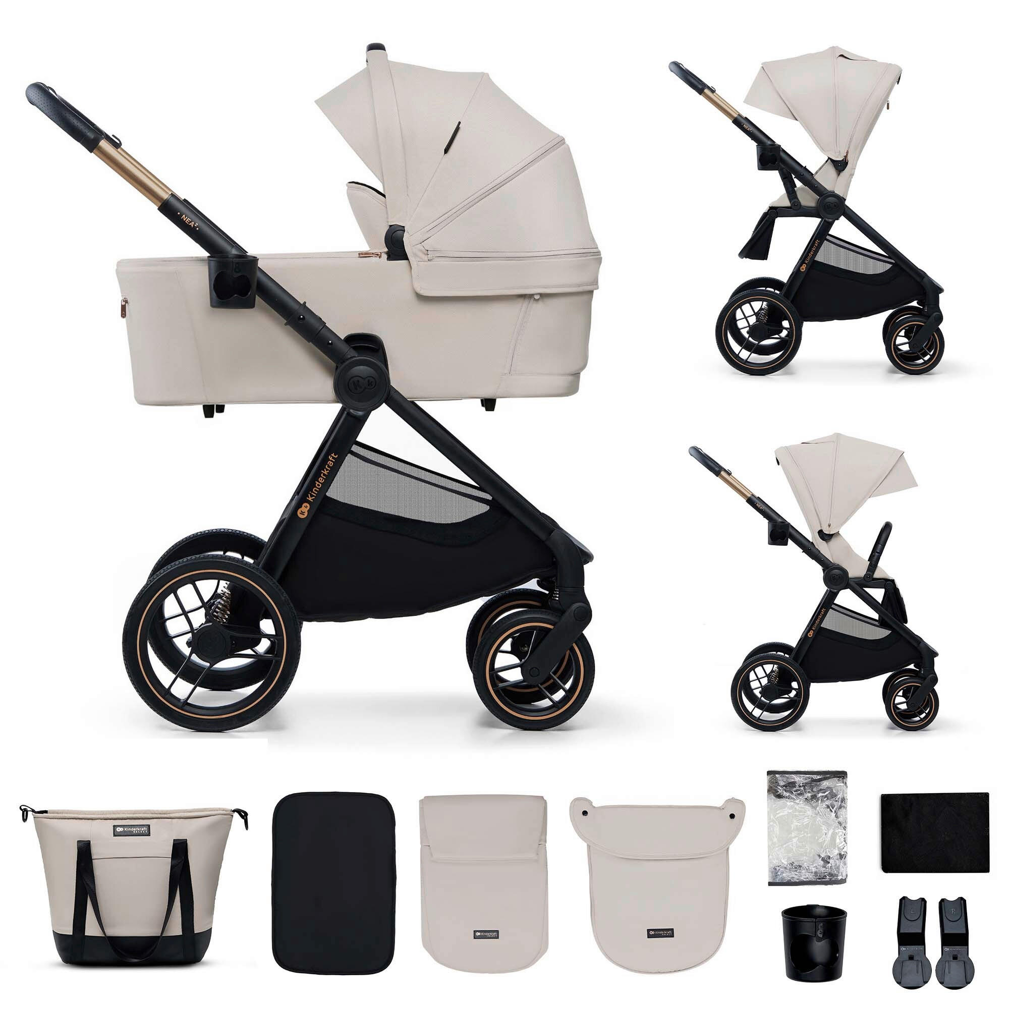 Kinderkraft Kinderwagenset Nea 2 60x112x81 cm