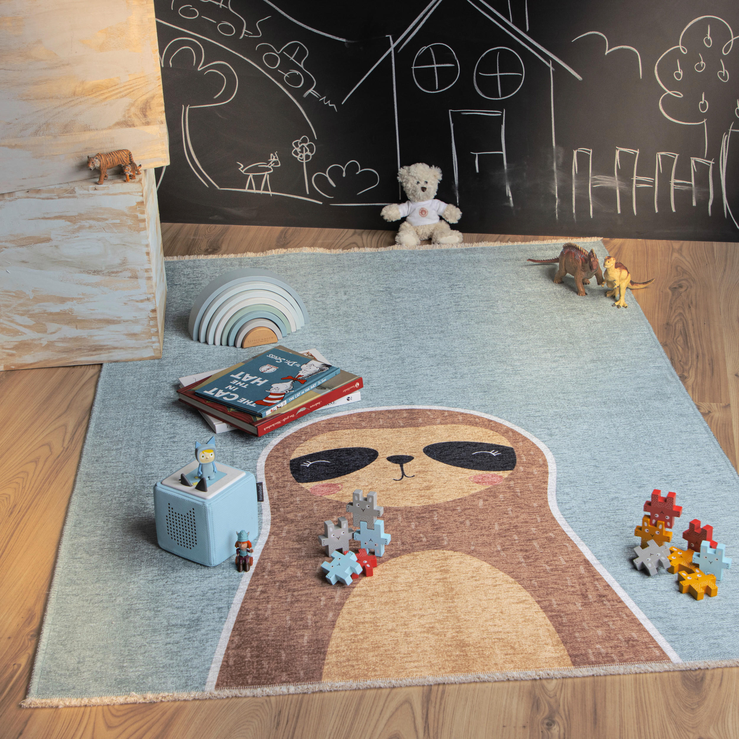 KINDERTEPPICH 115/170 cm My Greta  - Beige/Braun, Trend, Textil (115/170cm) - Ben'n'jen
