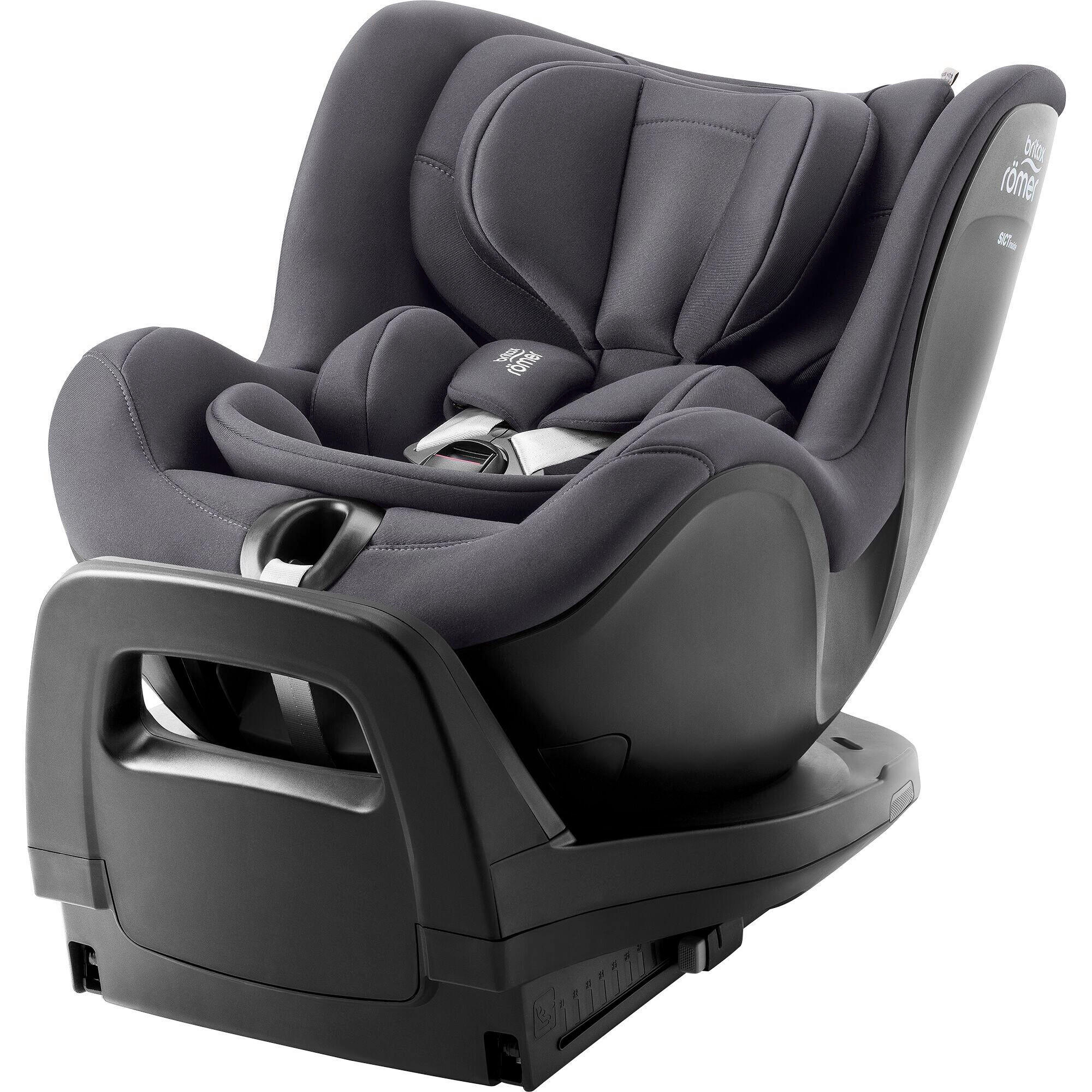 REBOARDER-KINDERSITZ DUALFIX PRO  - Dunkelgrau, Basics, Kunststoff (44/48/74cm) - Britax Römer