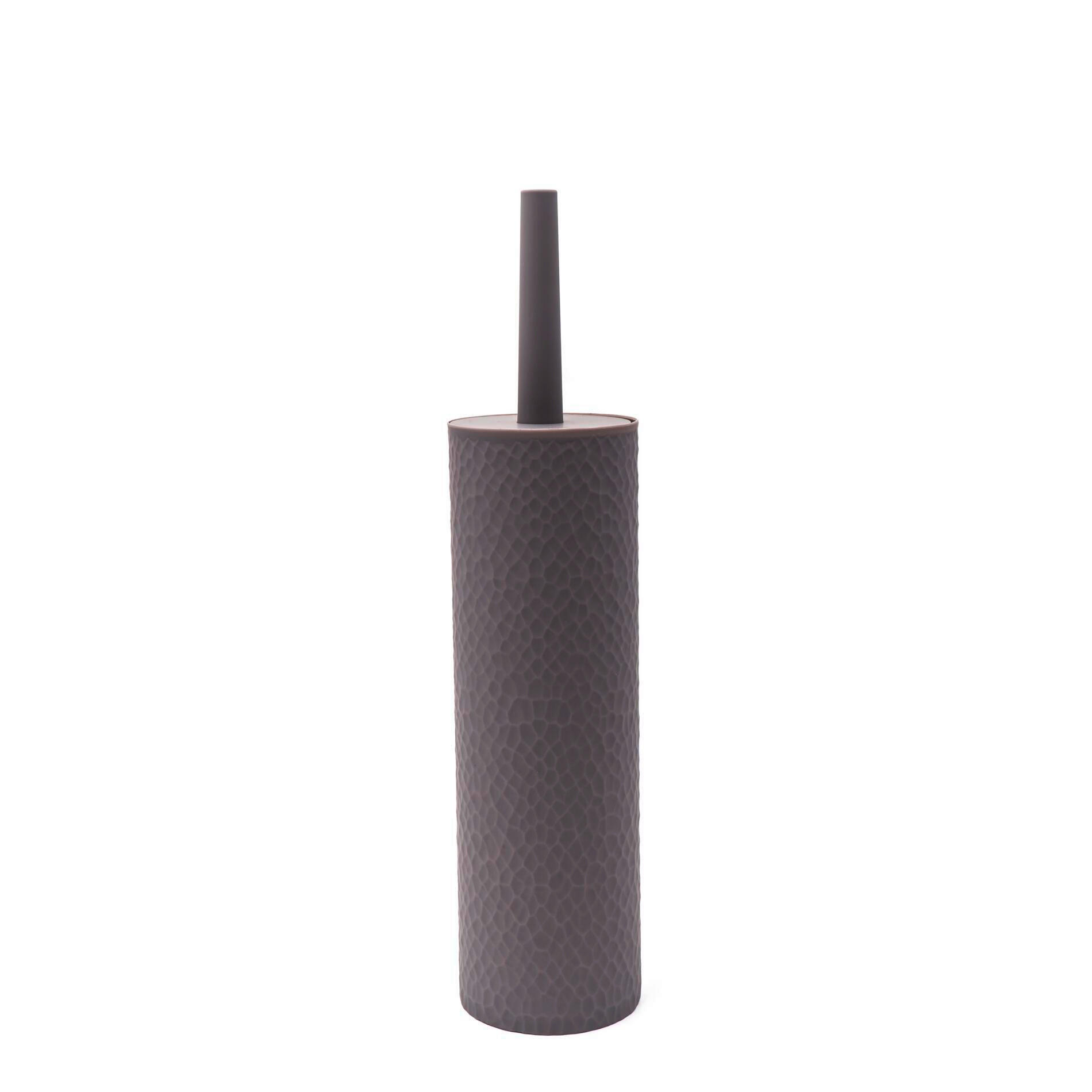 WC-BÜRSTE in Kunststoff  Kunststoff   - Dunkelgrau, Basics, Kunststoff (9,6/38/9,6cm) - Sadena
