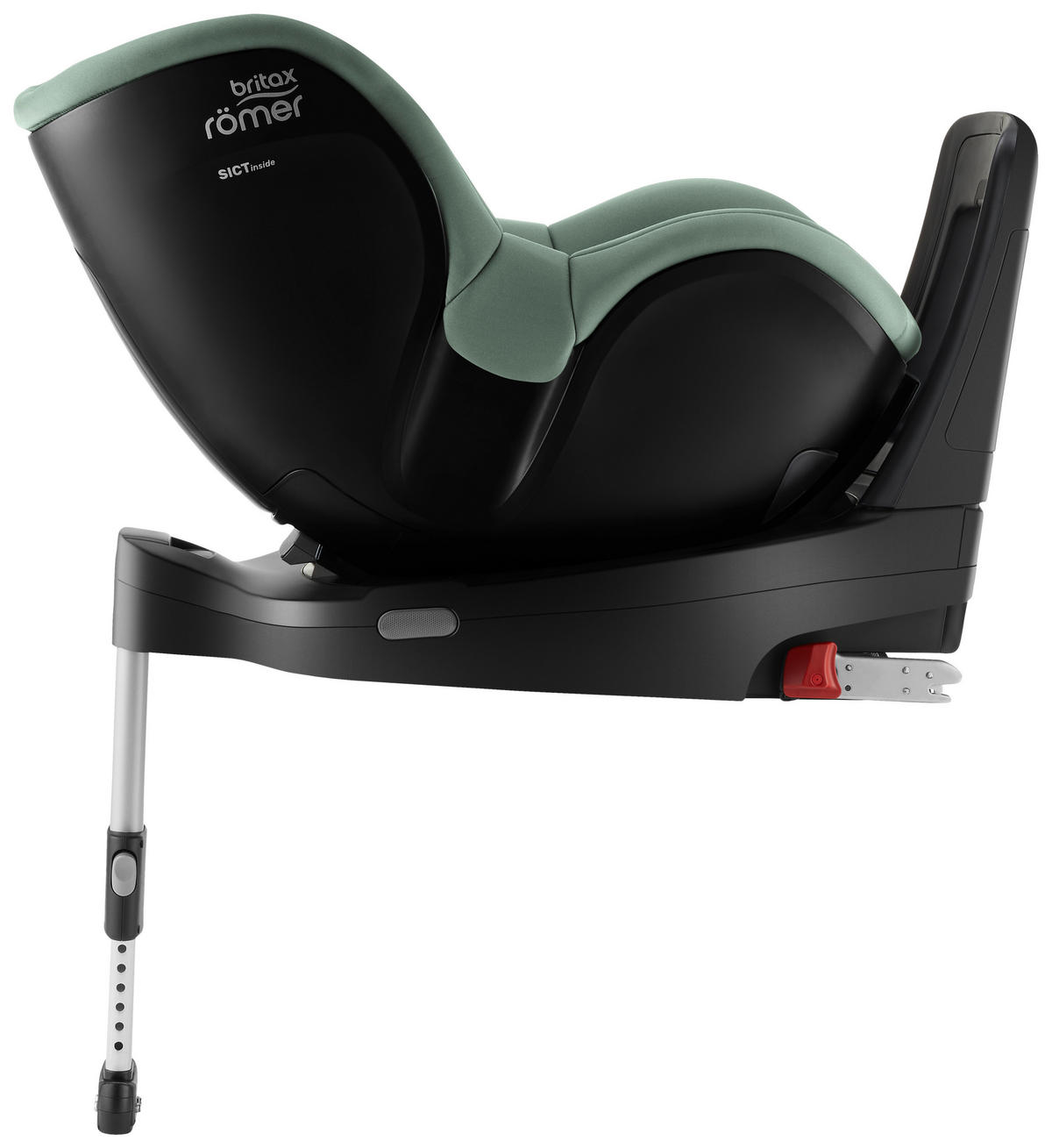 REBOARDER-KINDERSITZ DUALIFIX 5Z inkl. Vario Base 5Z  - Basics, Textil - Britax Römer