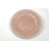 PLATZTELLER Glas  - Rosa, Trend, Glas (33qm) - Novel