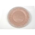 PLATZTELLER Glas  - Rosa, Trend, Glas (33qm) - Novel
