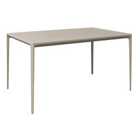 GARTENTISCH 140/90/73 cm Metall, Stein rechteckig  - Beige, Design, Stein/Metall (140/90/73cm) - Dieter Knoll
