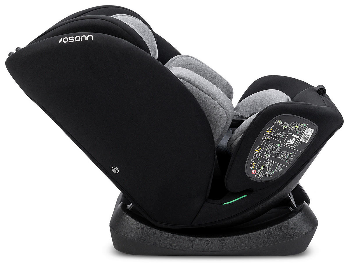 REBOARDER-KINDERSITZ HUDDLE 3  - Grau, KONVENTIONELL, Kunststoff (44/58/50cm) - Osann