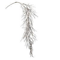 KUNSTBLUME - Braun/Grün, Basics, Kunststoff (104cm)