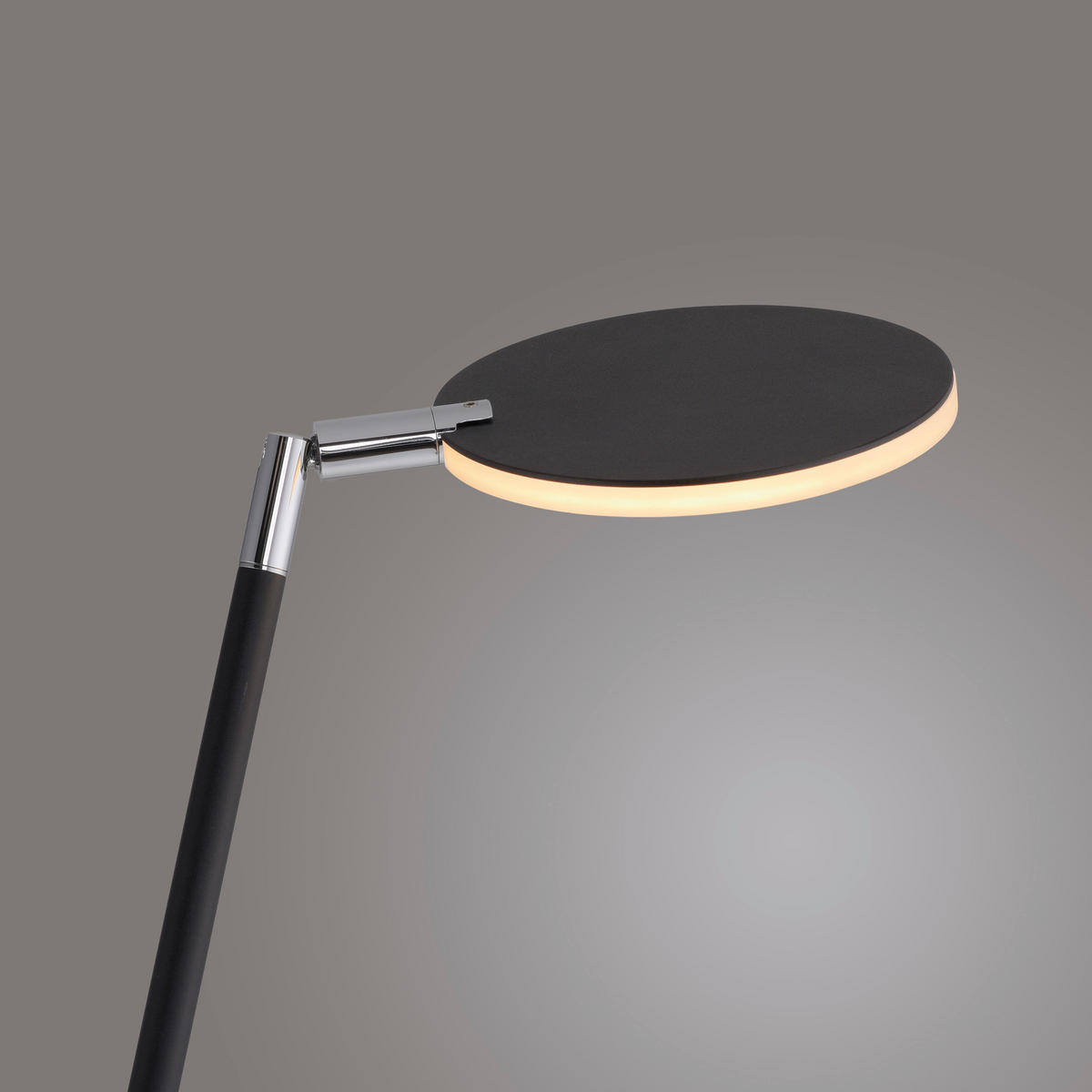 AKKU-STEHLEUCHTE Bente 42/42/160 cm  - Schwarz, Design, Kunststoff/Metall (42/42/160cm)