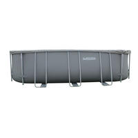 POOL-SET LAMAR 274 549/274/122 cm  - KONVENTIONELL, Kunststoff/Metall (549/274/122cm)