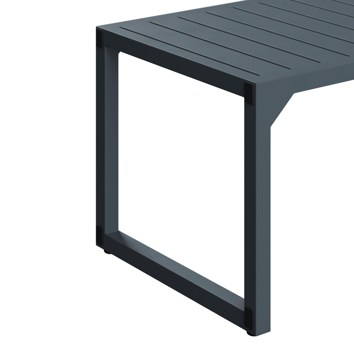 LOUNGETISCH  - Dunkelgrau, MODERN, Metall (60/34/38cm) - Ambia Garden