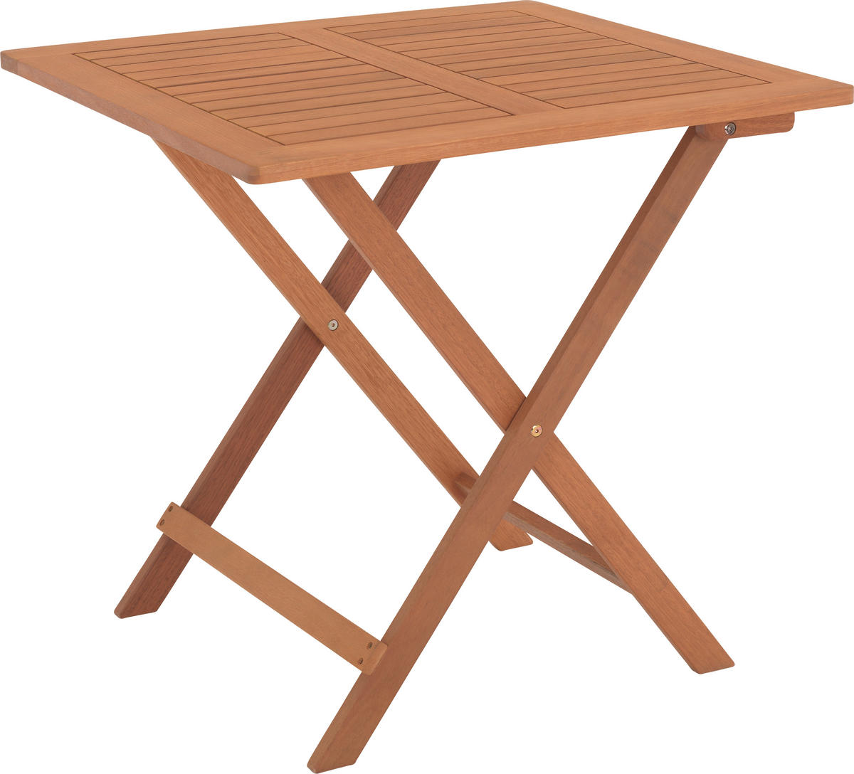 Masă Pliantă Pentru Grădină 75/75/72 cm   - culoare lemn tec, Romantik / Landhaus, lemn (75/75/72cm) - Ambia Garden