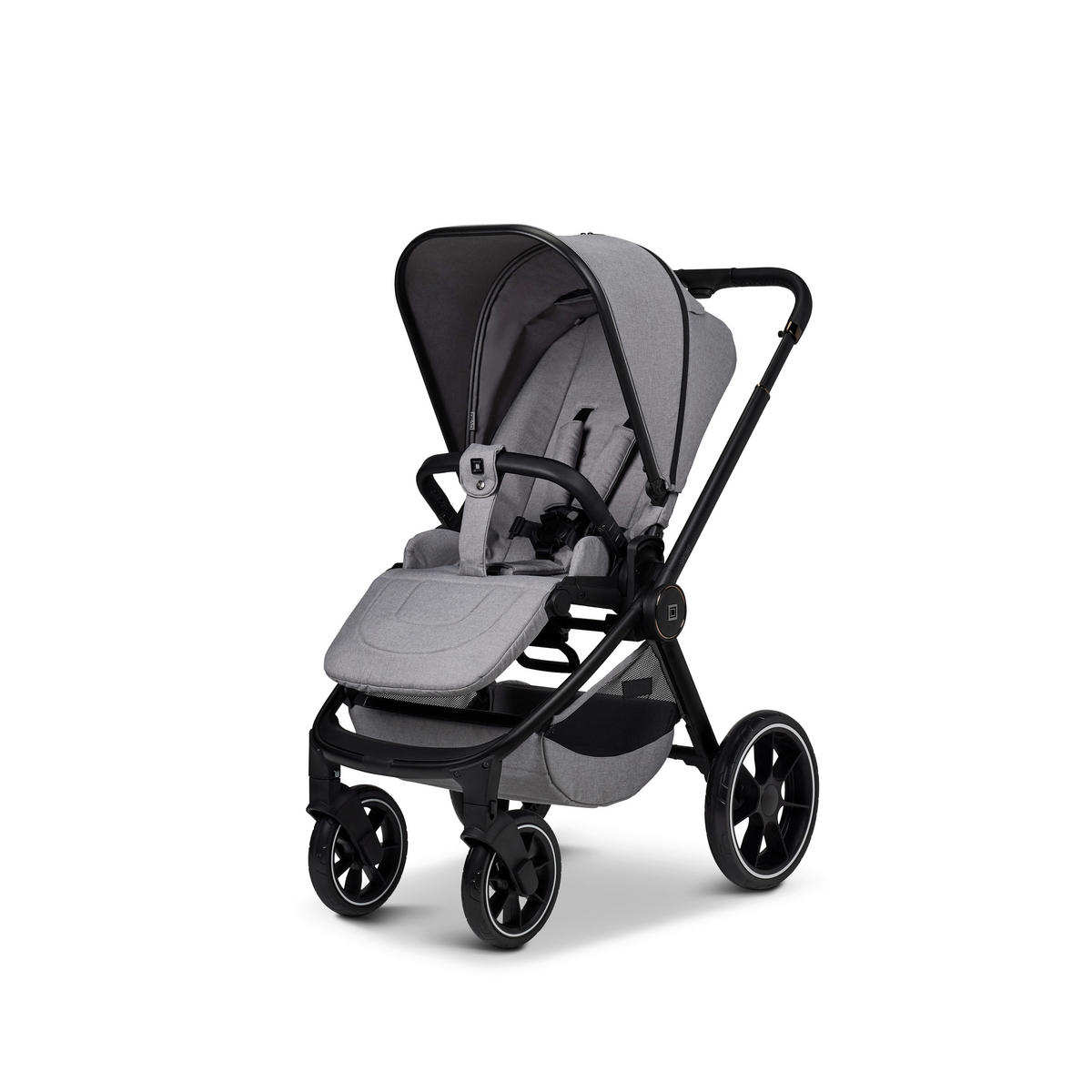 BUGGY Sport  - Schwarz/Grau, Basics, Textil (95/57/105cm) - Moon