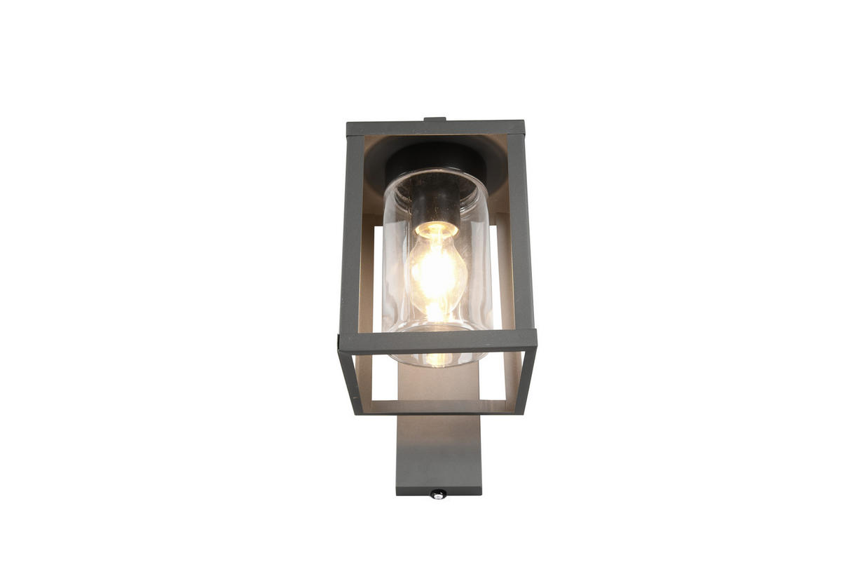 AUSSENWANDLEUCHTE - Anthrazit, Basics, Metall (16/33/22,5cm) - Trio Leuchten