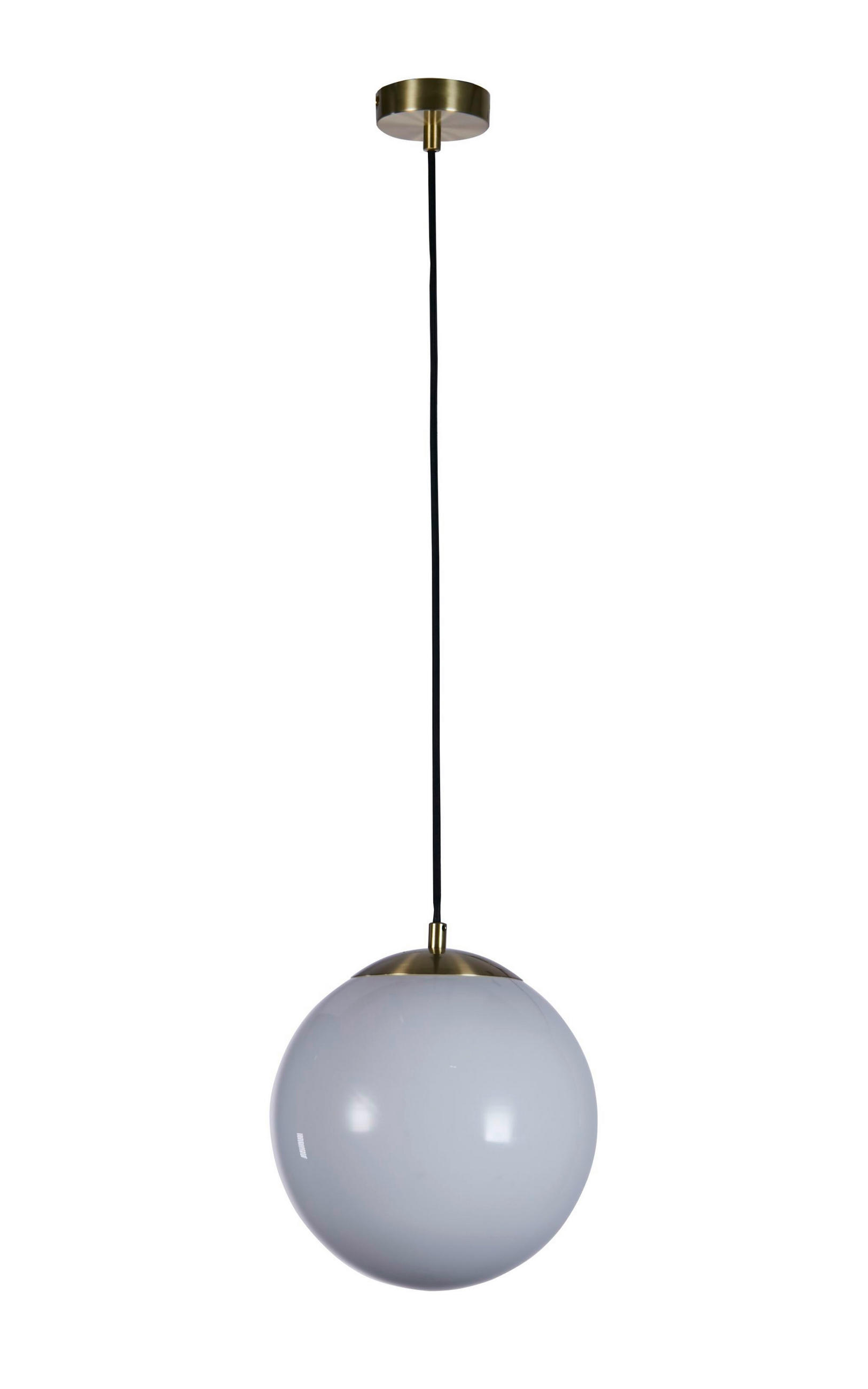 HÄNGELEUCHTE Atom 30/33/30 cm   - Silberfarben, Basics, Glas/Metall (30/33/30cm)