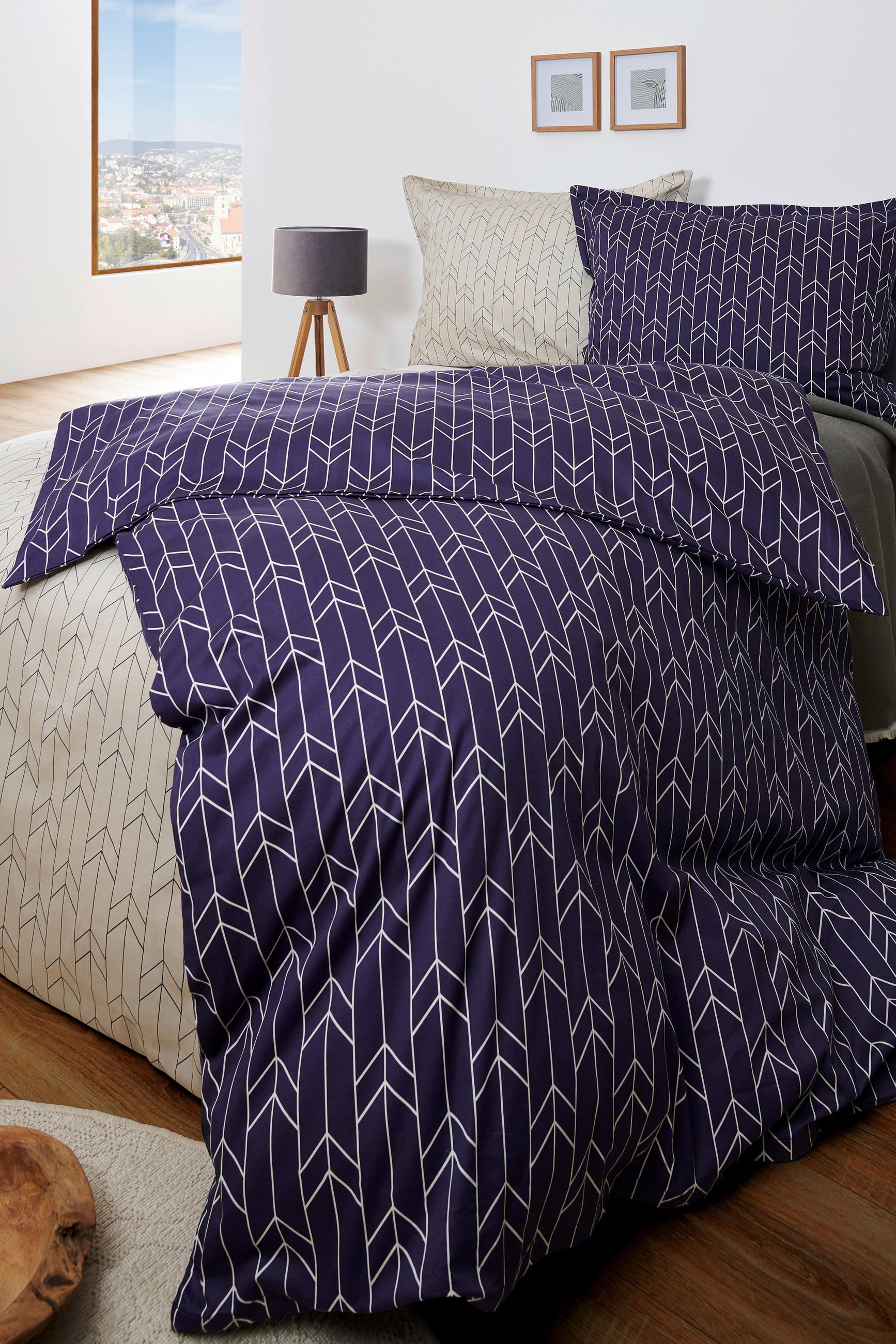 POSTELJINA SATIN 140/200 cm saten plava  - plava, Dizajnerski, tekstil (140/200cm) - Novel