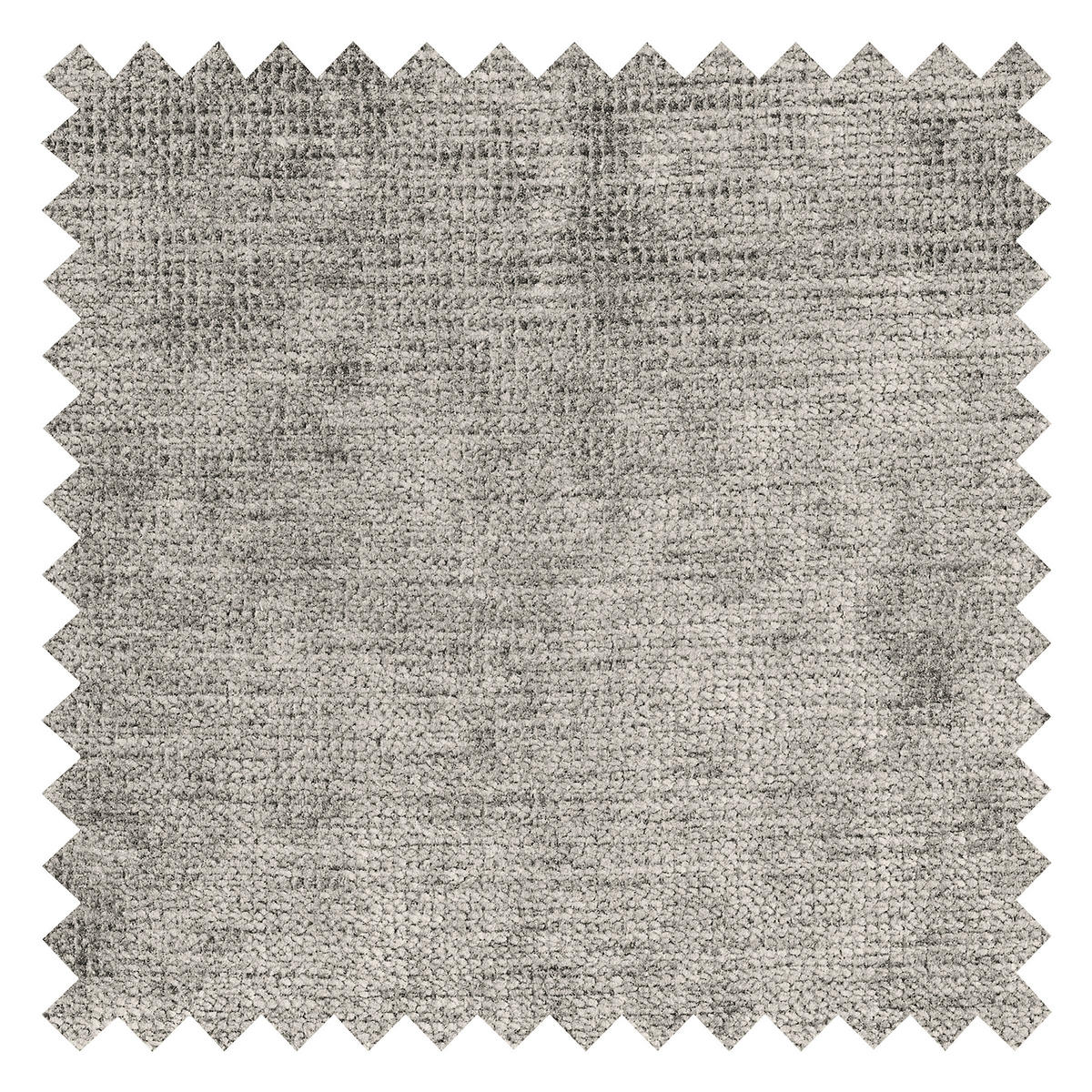 HOCKER in Textil Silberfarben  - Silberfarben/Schwarz, Modern, Kunststoff/Textil (102/46/65cm) - Trendmanufaktur