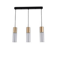 HÄNGELEUCHTE 50/7/150 cm    - Goldfarben, Basics, Glas (50/7/150cm)