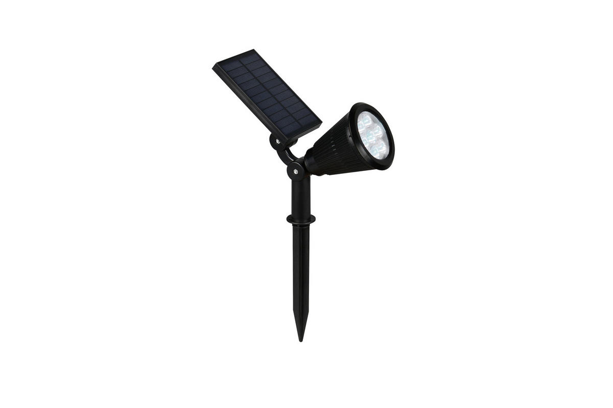 SOLARLEUCHTE FESTIVAL 9/36/24 cm   - Schwarz, KONVENTIONELL, Kunststoff (9/36/24cm)