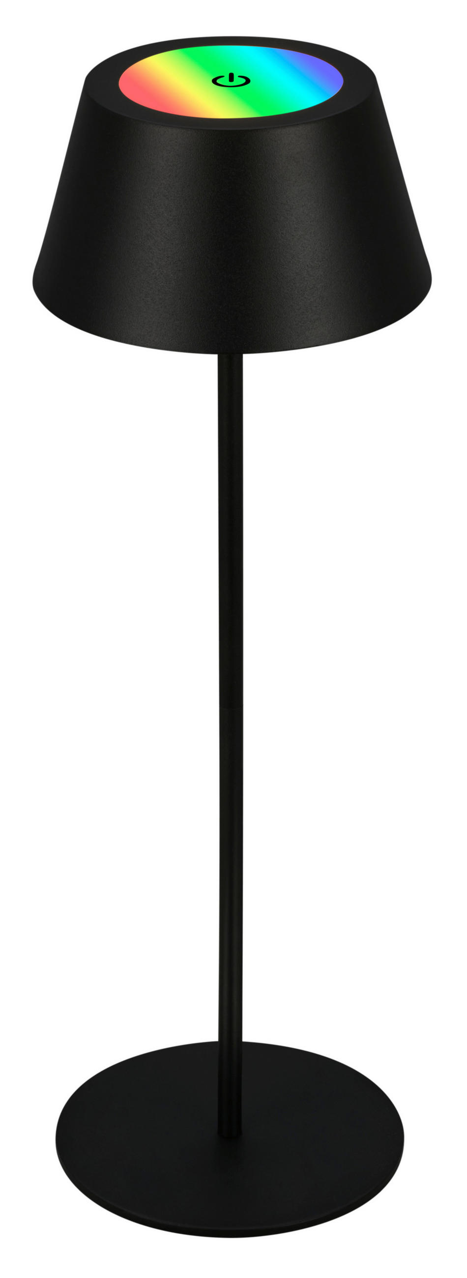 PUNJIVA STONA LAMPA - crna, Osnovno, metal (12,5/22-38,5cm)