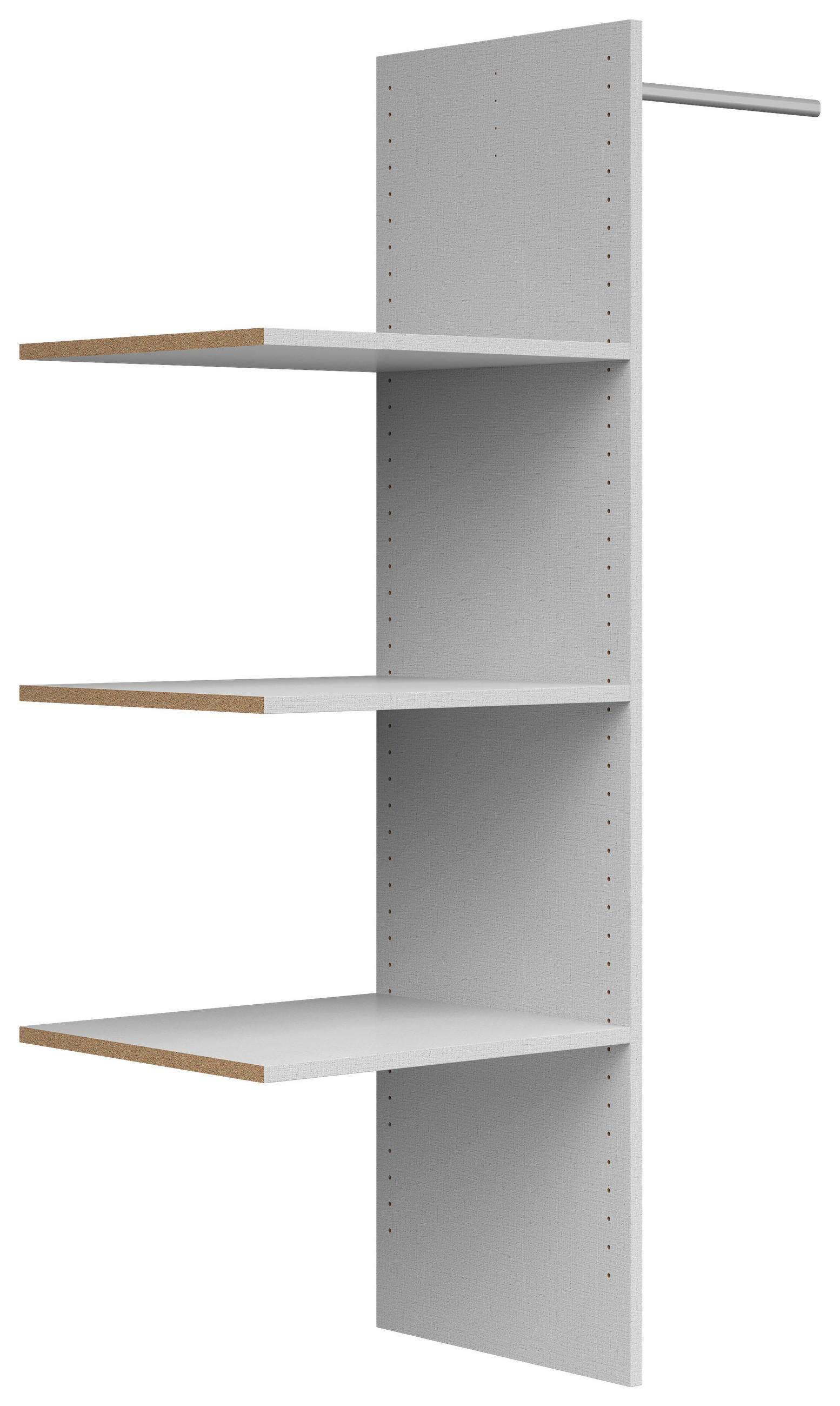 Inneneinteilung Kleiderschrank Saturn Grauweiß