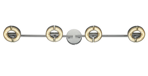 LED-STRAHLER - Weiß, Design, Kunststoff/Metall (11/78cm) - Novel