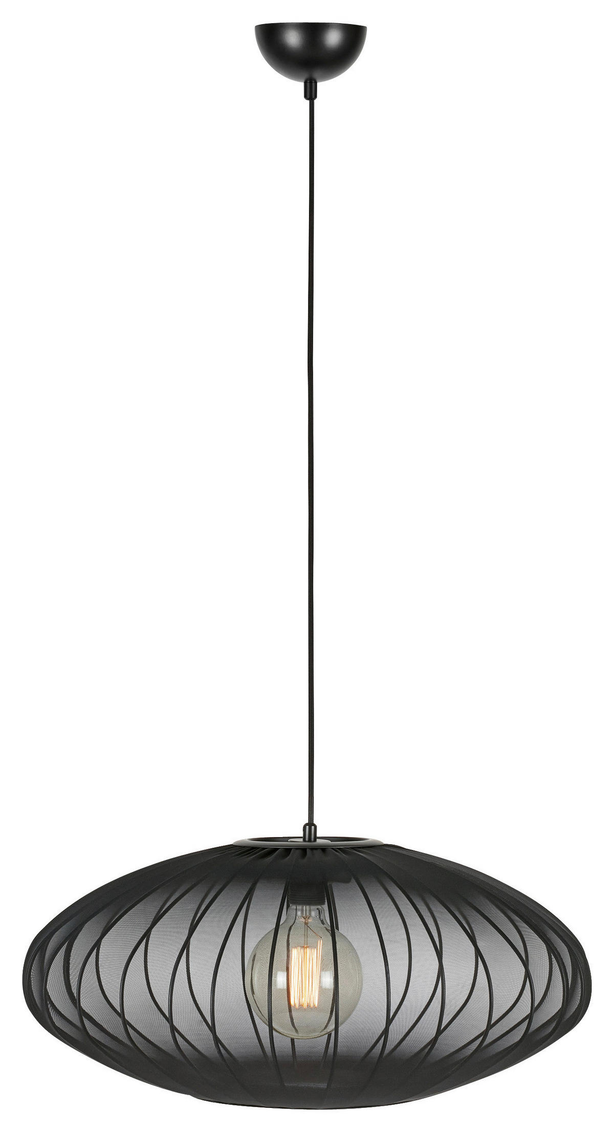 PENDELLEUCHTE FLORENCE 60/25/60 cm   - Schwarz, Basics (60/25/60cm) - Markslöjd