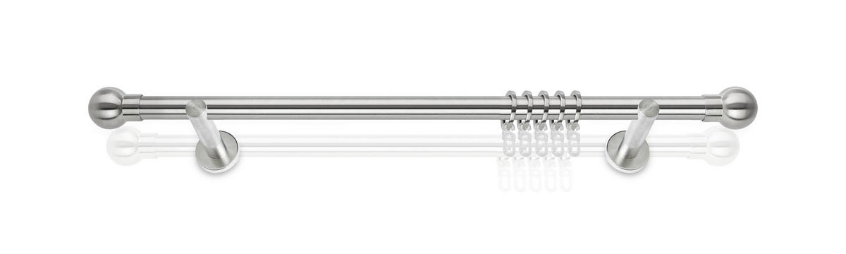GARNIŠNA SET srebrna, metal - srebrna, Osnovno, metal (240cm) - Homeware