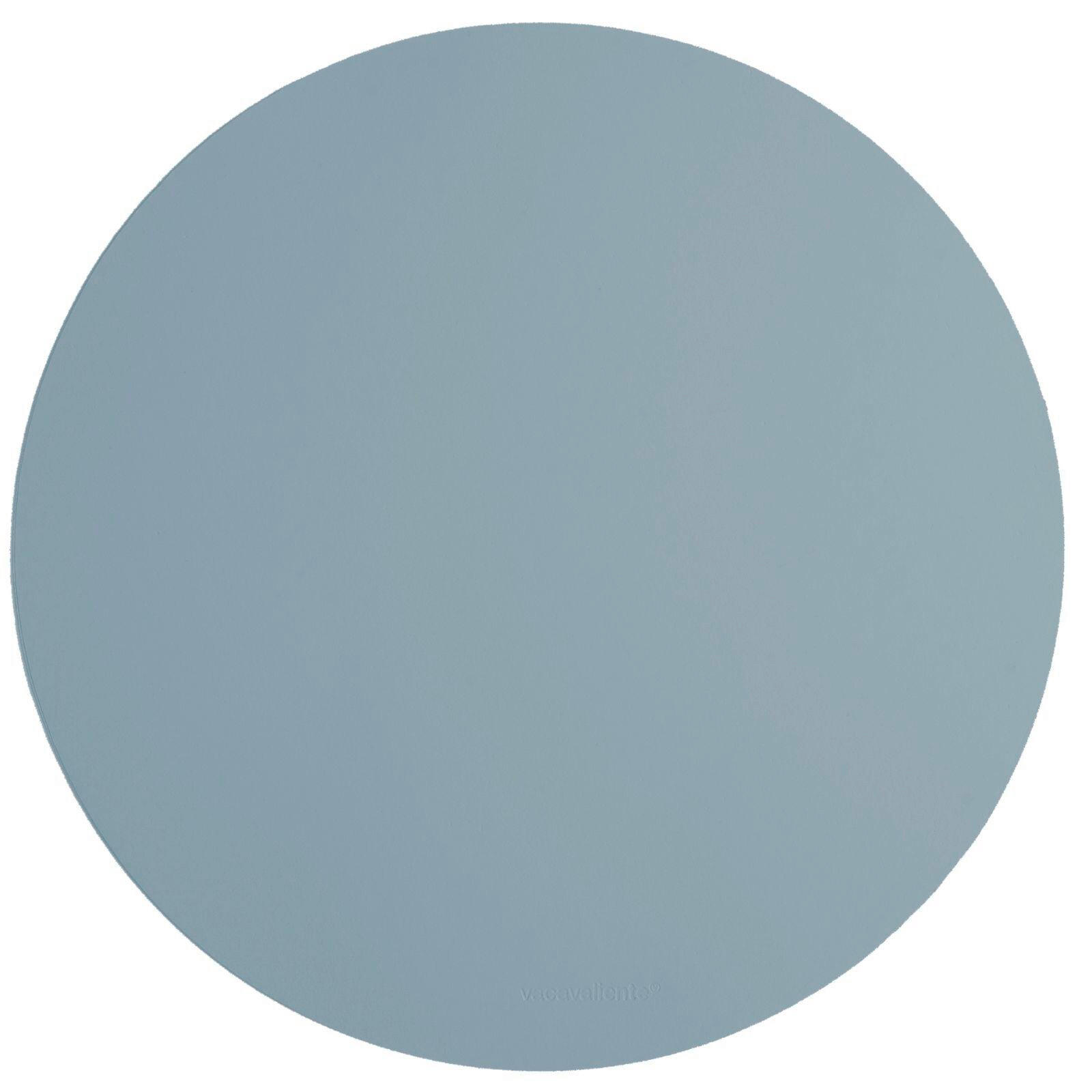 TISCHSET Ruca Leder Pastellblau  - Pastellblau, Basics, Leder (36/36/2cm)