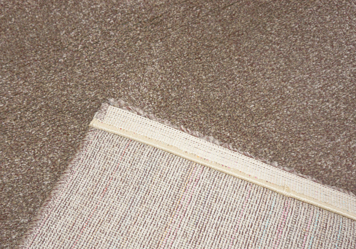 HOCHFLORTEPPICH 67/130 cm Samoa Braun  - Braun, KONVENTIONELL, Kunststoff/Textil (67/130cm) - Novel