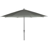 SONNENSCHIRM 350 cm  - Anthrazit/Olivgrün, KONVENTIONELL, Textil/Metall (350/350cm) - Siena Garden