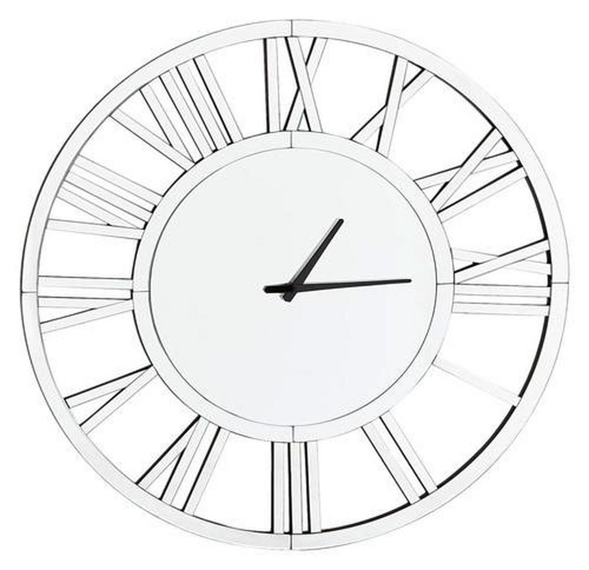 WANDUHR 80 cm   - Lifestyle, Glas/Holzwerkstoff (80cm) - Xora