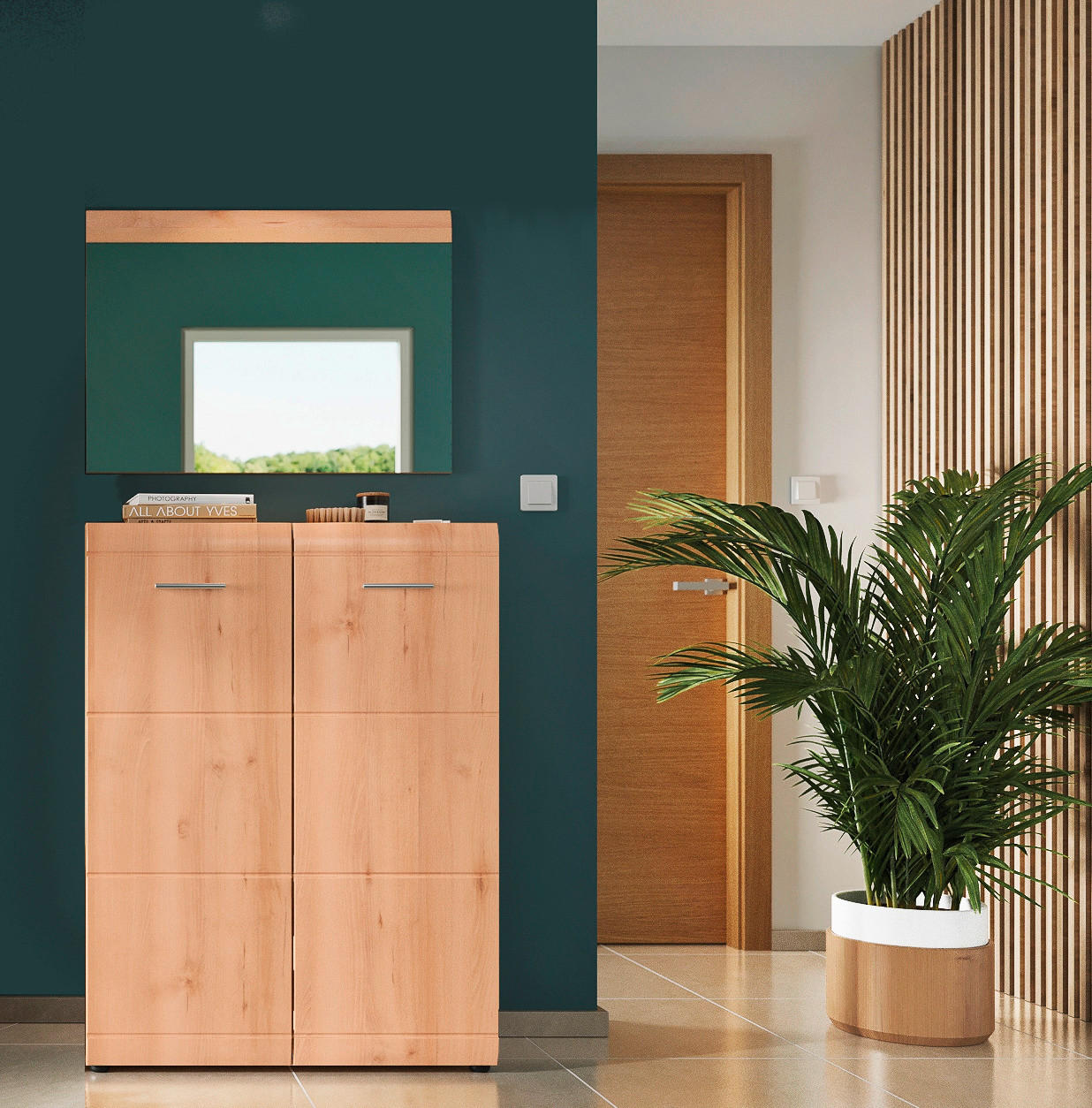 GARDEROBE Buchefarben - Buchefarben, Design (90/200/39cm) - Carryhome