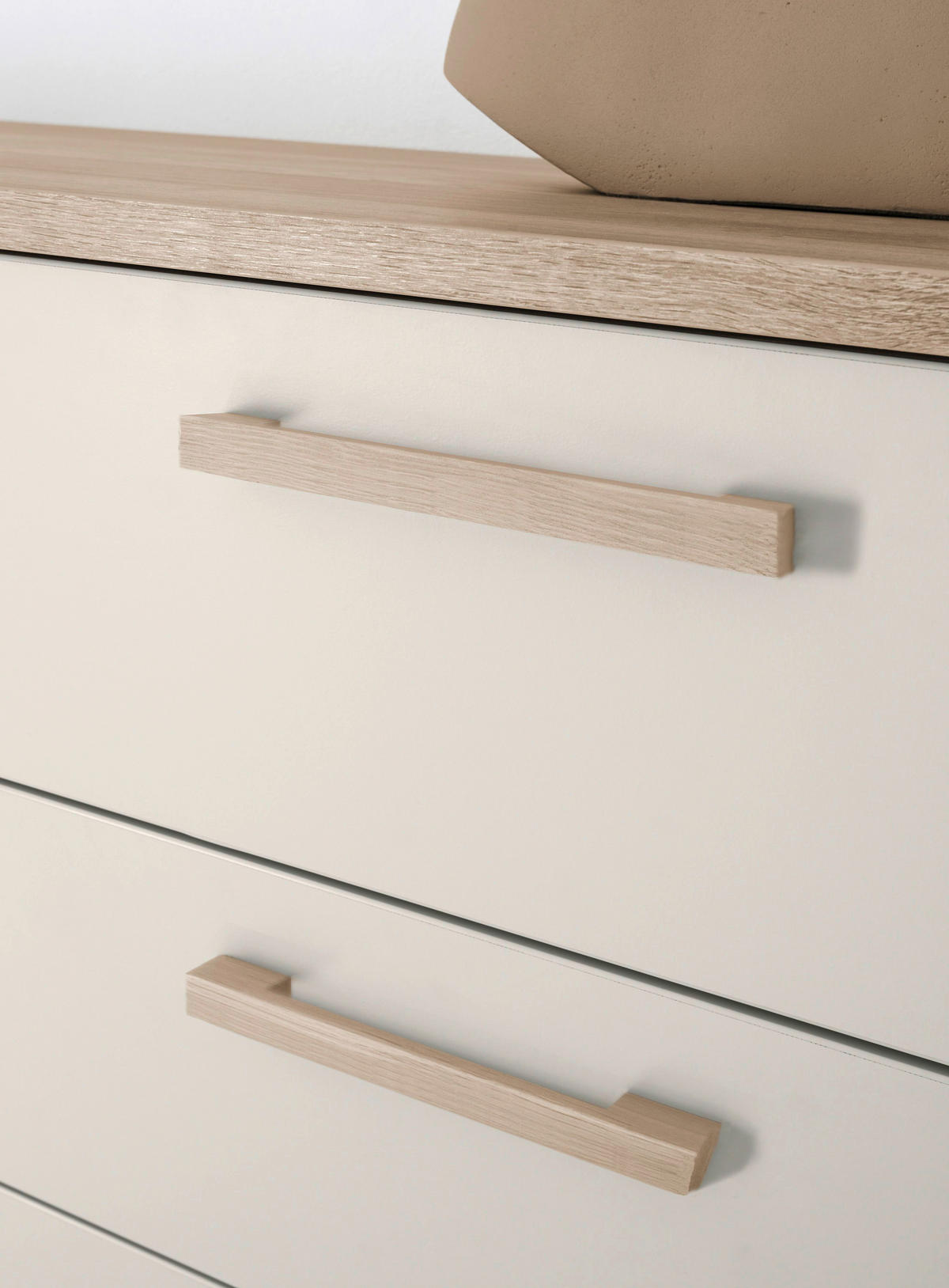 KOMMODE 165/96/38 cm  in Eichefarben, Kaschmir  - Kaschmir/Eichefarben, Design, Holz/Holzwerkstoff (165/96/38cm) - Xora