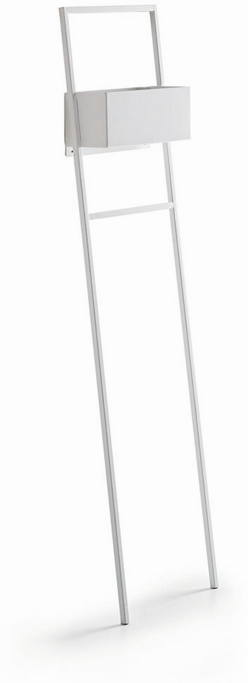 HANDTUCHHALTER 35/140/21 cm  - Weiß, Basics, Metall (35/140/21cm) - Dieter Knoll