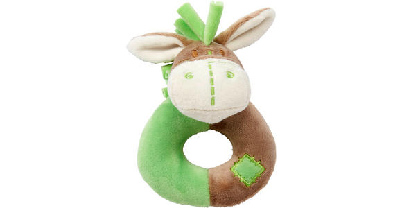 RASSEL - Grün, Basics, Textil (14cm) - My Baby Lou