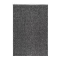 FLACHWEBETEPPICH Indonesia - Kediri Silber Grau  - Grau, KONVENTIONELL, Textil (80/230cm)