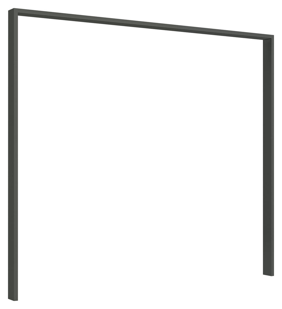 PASSEPARTOUTRAHMEN 273/208/12 cm Graphitfarben  - Graphitfarben, Design, Holzwerkstoff (273/208/12cm) - Boxxx
