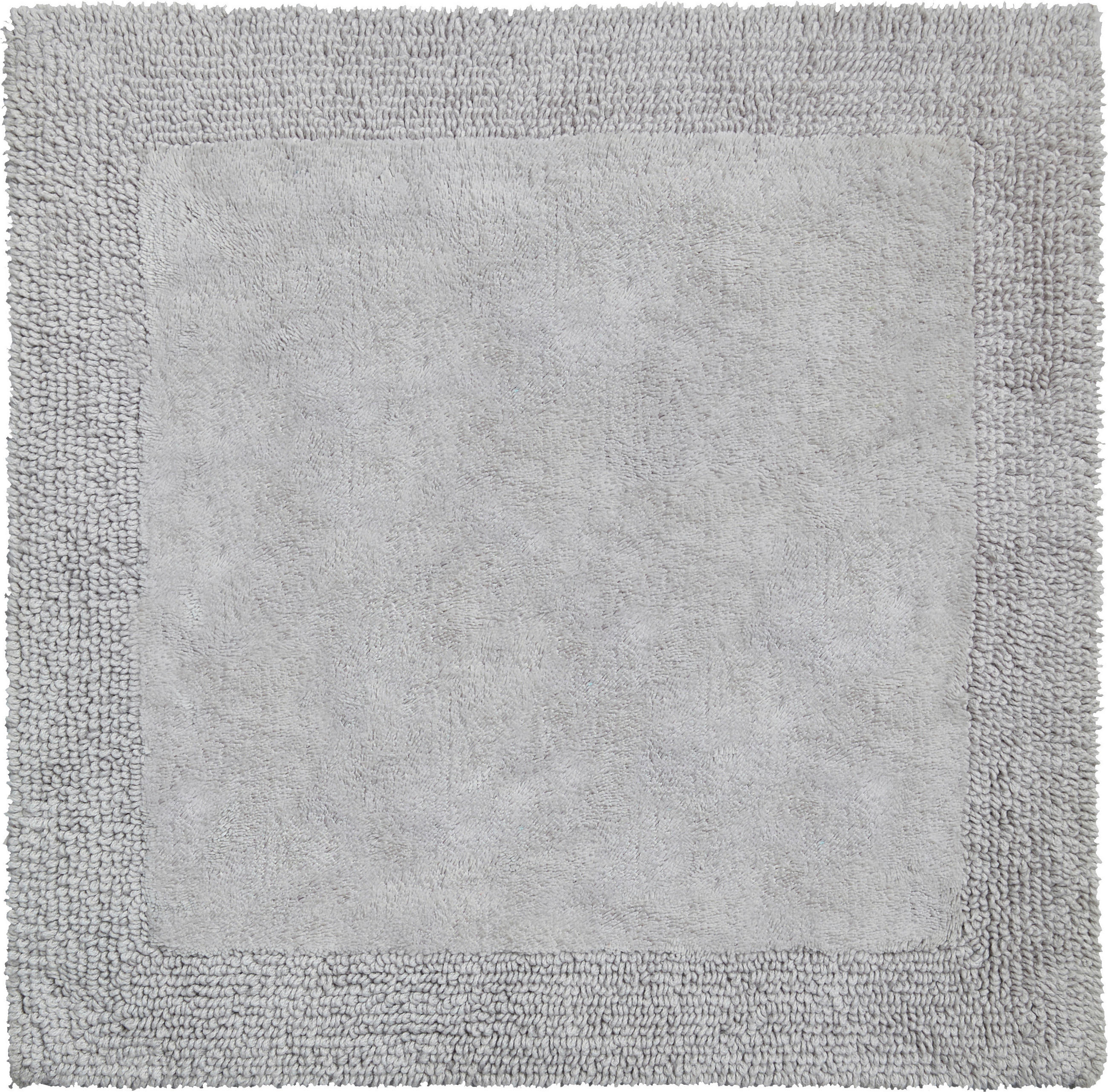 BIDET-VORLEGER Luxor Grau 60/60 cm  - Grau, Basics, Kunststoff/Textil (60/60cm) - Grund