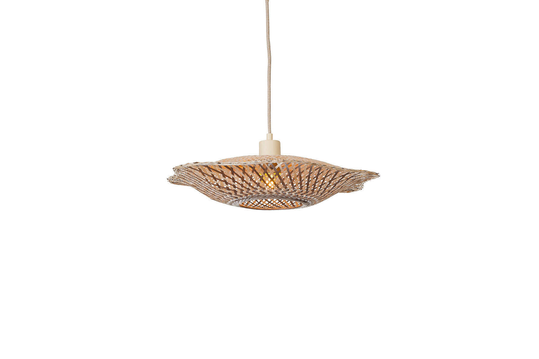HÄNGLAMPA Good & Mojo 44/20 cm  - naturfärgad, Basics, naturmaterial (44/20cm) - Good & Mojo