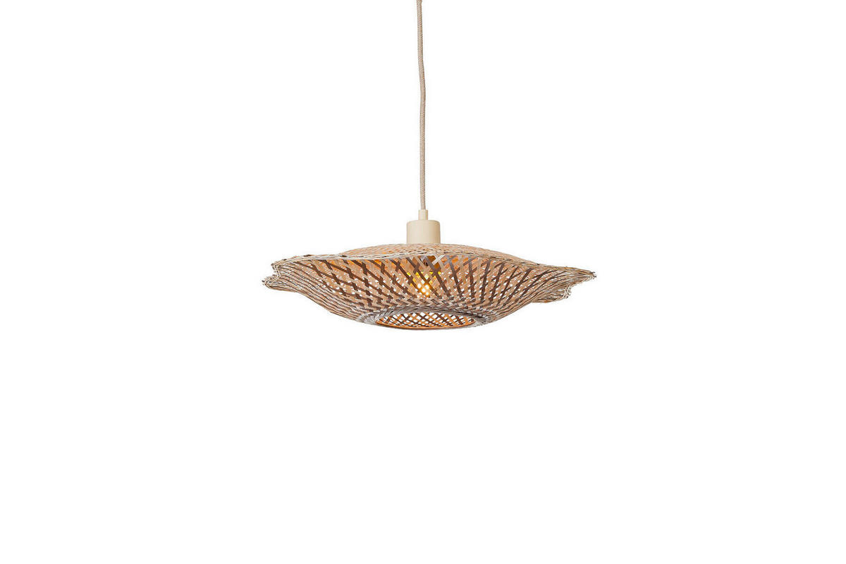 HÄNGELEUCHTE 44/20 cm  - Naturfarben, Basics, Naturmaterialien (44/20cm) - Good & Mojo