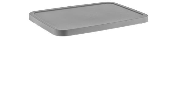 DECKEL - Dunkelgrau, Basics, Kunststoff (28/38,5cm) - Homeware